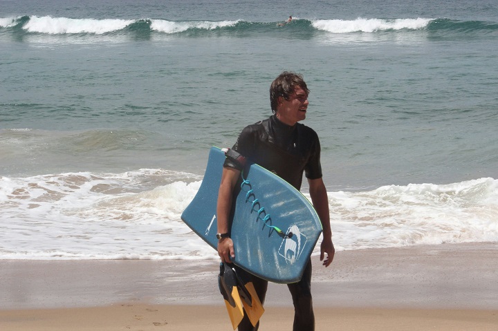 Bodyboarding lessons speed up the process and make the most of your time. Image: Ronald Langefeld